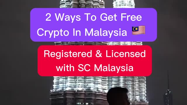 2 Ways To Get Free Crypto In Malaysia