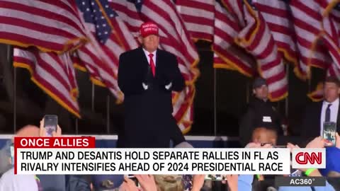 Trump and DeSantis rivalry spills into public view