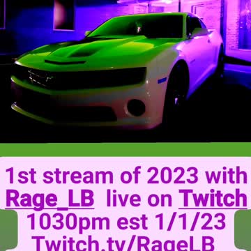 Happy new year. 1st stream of 2023 start time