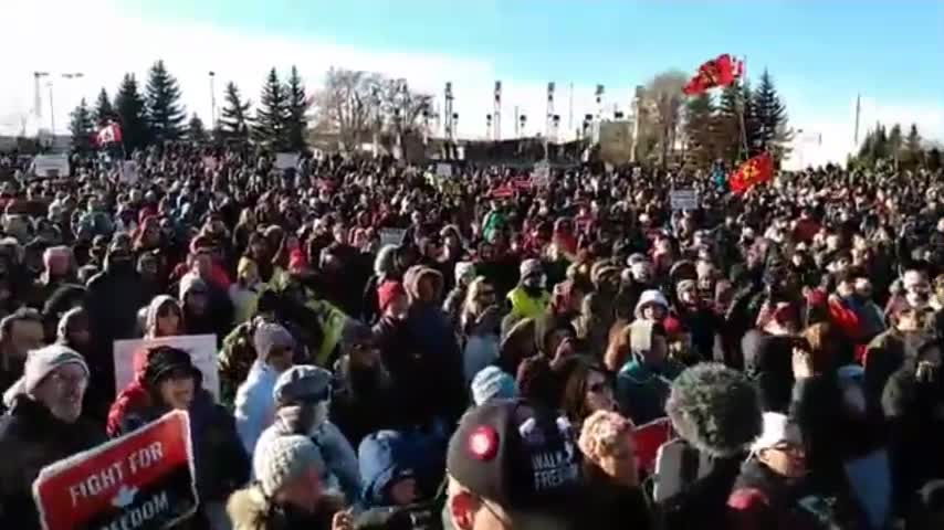 Calgary World Wide Rally for Freedom Full Speeches Nov 20 2021