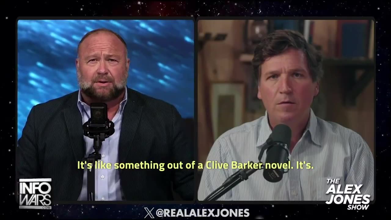 Tucker Carlson Agree That A Hell Raiser Spirit Is Guiding The Elite Transhuman