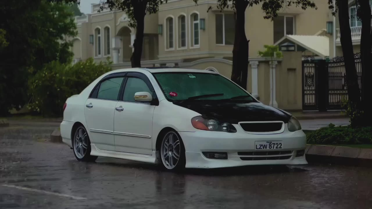 toyota corolla shot 4k