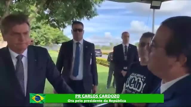 PASTOR CARLOS COM PRESIDENTE BOLSONARO