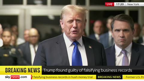 Former President Donald Trump comments after todays verdict