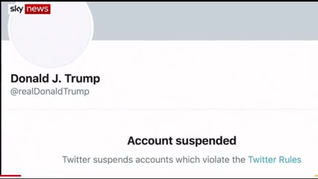 Trump Twitter Account Gets Suspended Permanently