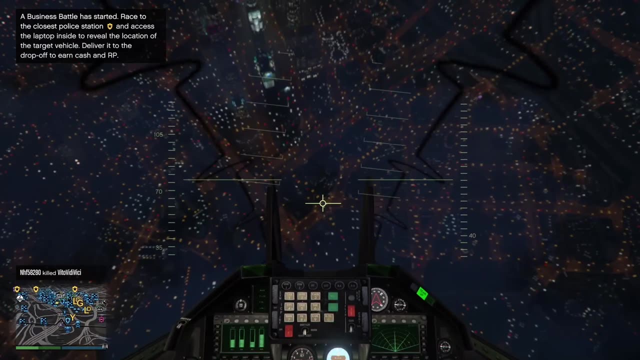 Kayden owns the sky in GTA 5