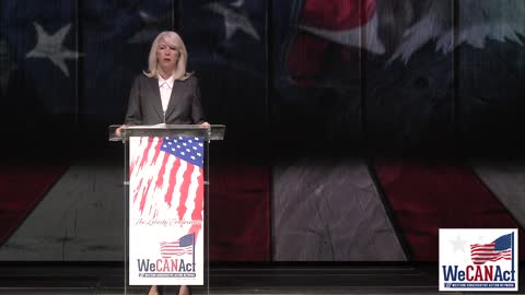 Tina Peters at the WeCANact Liberty Conference 2021