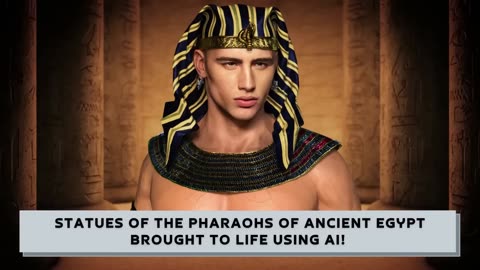 Statues of the Pharaohs Of Ancient Egypt Brought To Life Using AI! Let’s look at the miracle!