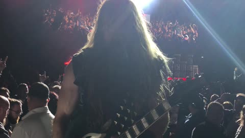 Zakke Wylde guitar solo performing with Black Sabbath No More Tours concert Jones Beach 2018