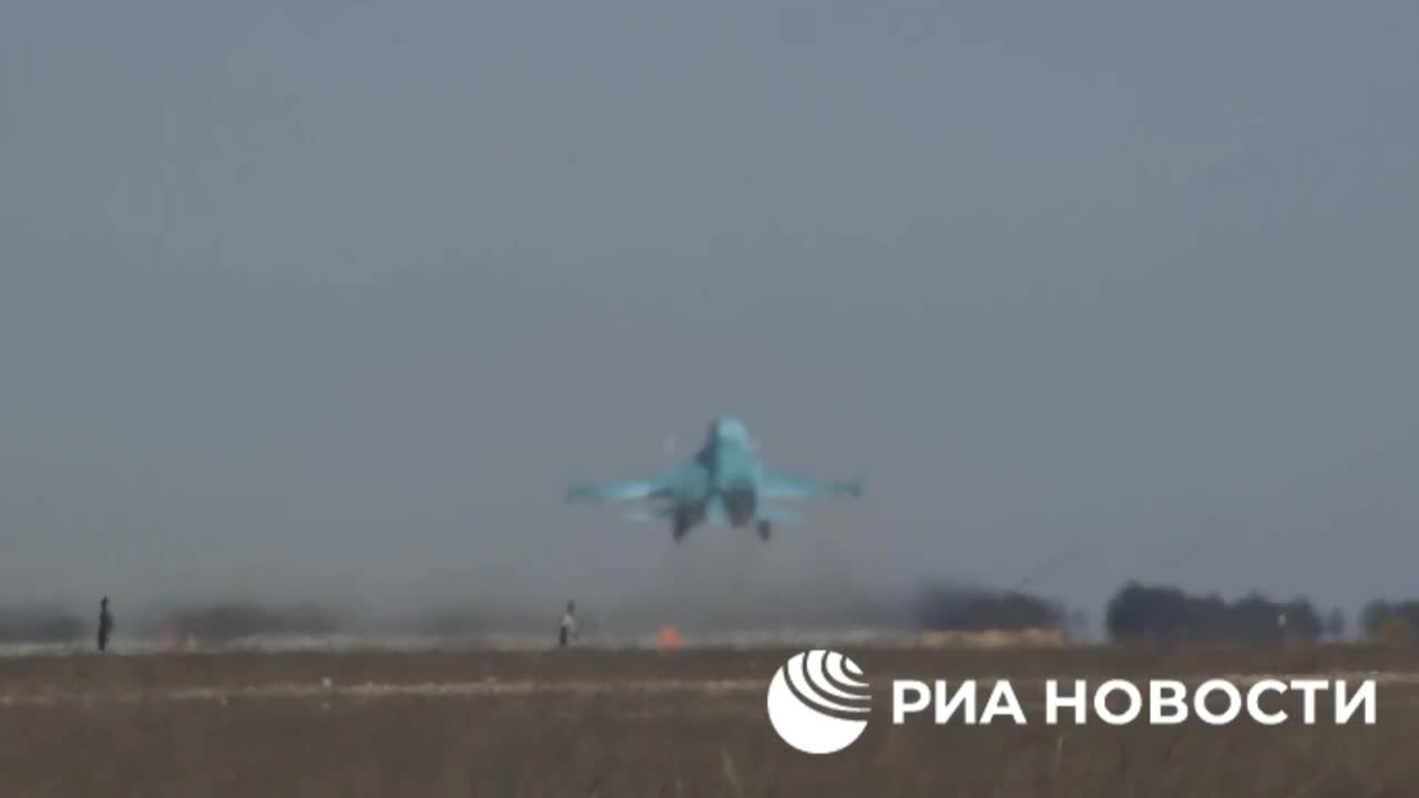 During sorties of Russian front-line aviation to destroy Ukrainian military facilities, the sign "Z" appeared in the sky