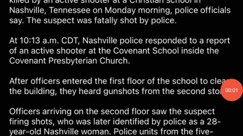 In 2 Days The Nashville School Shooting Goes Away