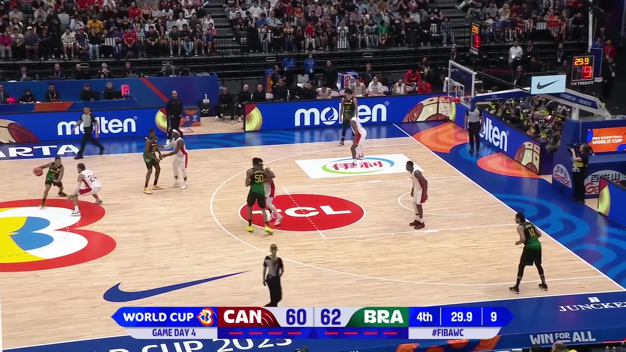 Absolute Thriller in Jakarta as Brazil Beat Canada | FIBA Basketball World Cup 2023