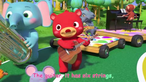 Come Join the Animal Band 🎶 - CoComelon Animal Time - Animal Nursery Rhymes