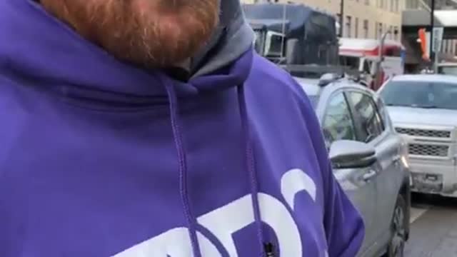 Live from the streets of Ottawa January 30 2022