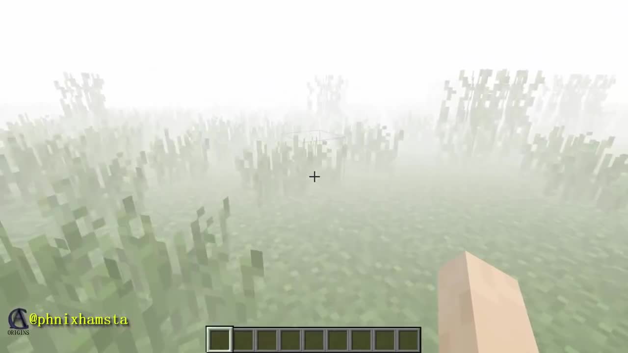 Extremely Foggy Weather in Minecraft!