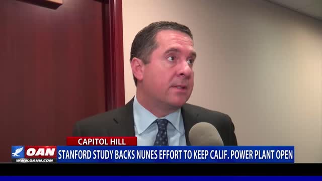 Stanford study backs Rep. Nunes effort to keep Calif. power plant open