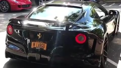 Ferrari F12 start up exhaust