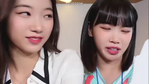 chaewon doesn't like to kiss her members