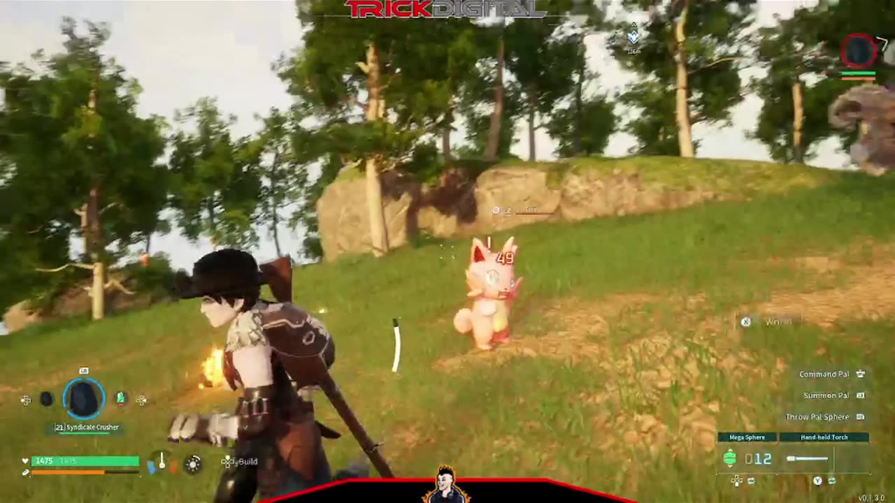 Giant Machine gun People in Palworld