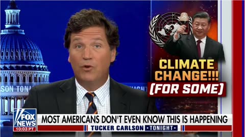 TUCKER CARLSON: It's not about carbon emissions, but about hurting people