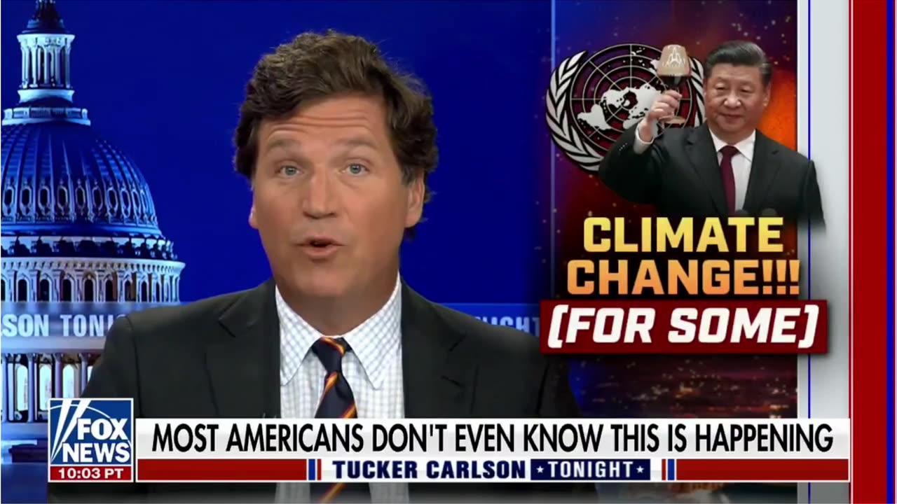 TUCKER CARLSON: It's not about carbon emissions, but about hurting people