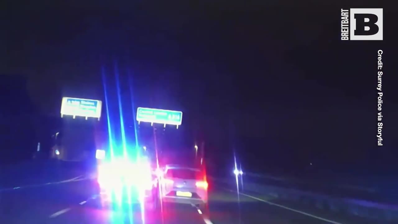 Police Ram Drunk Driver Going over 100MPH