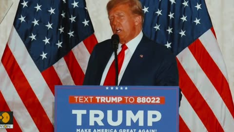 Donald Trump's Explosive Speech after historic indictment