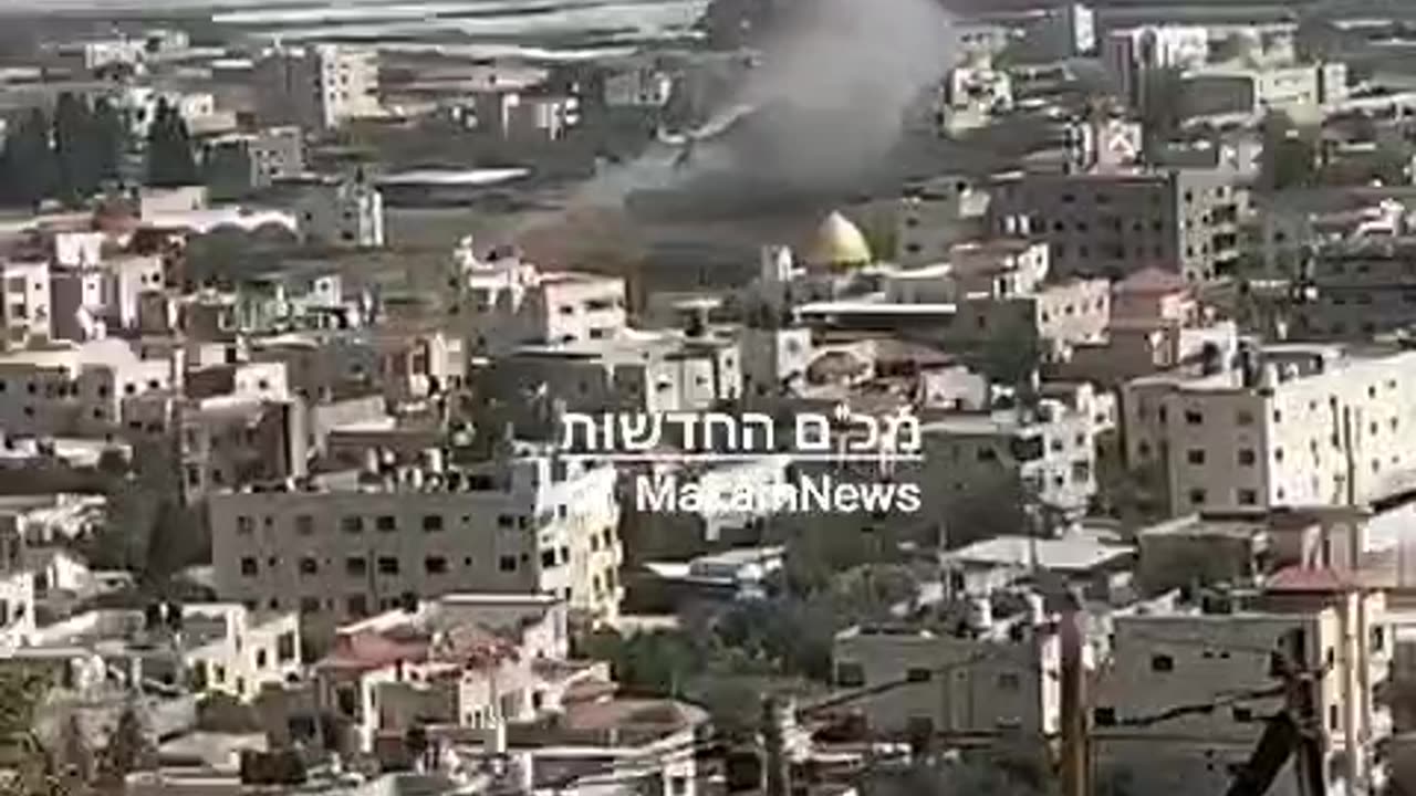 Palestinian terrorists in Jenin detonated a bomb on IDF forces, no one was