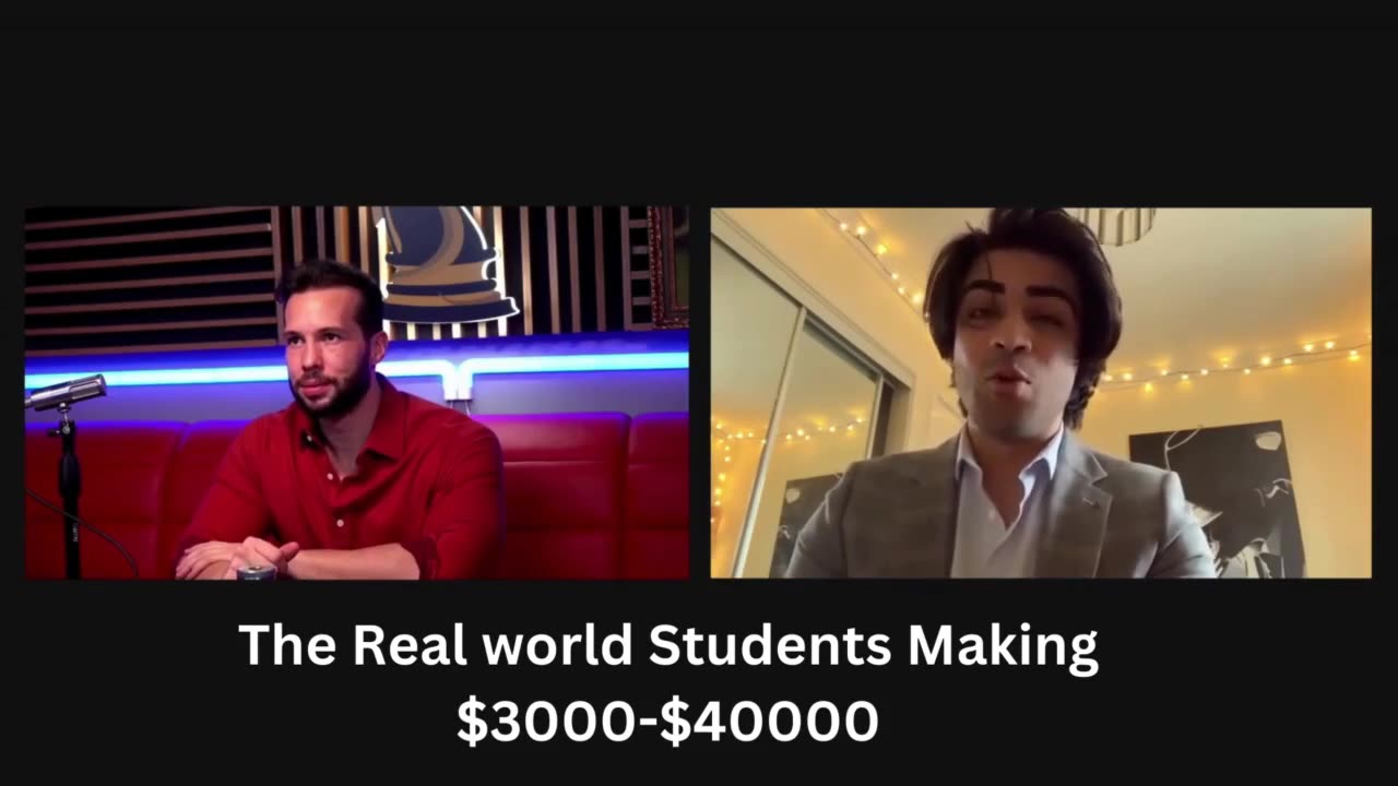 The Real world Students Making $3000-$40000