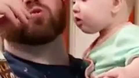 Funny Baby Videos eating # Short