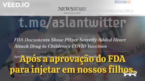 Trimetamina a nova droga a injectar nas crianças na vacina da pfizer