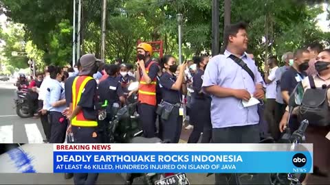 Powerful earthquake kills at least 46 in Indonesia l GMA