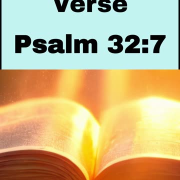 Daily Bible Verse - Psalm 32:7