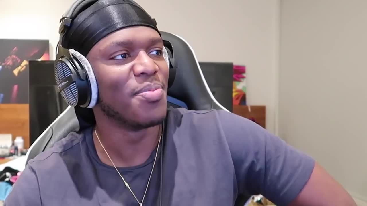 KSI Tries Very Hard Not To Laugh At This Fanart