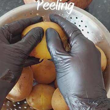 Potato Life Hack: Easy way to Peel Potato