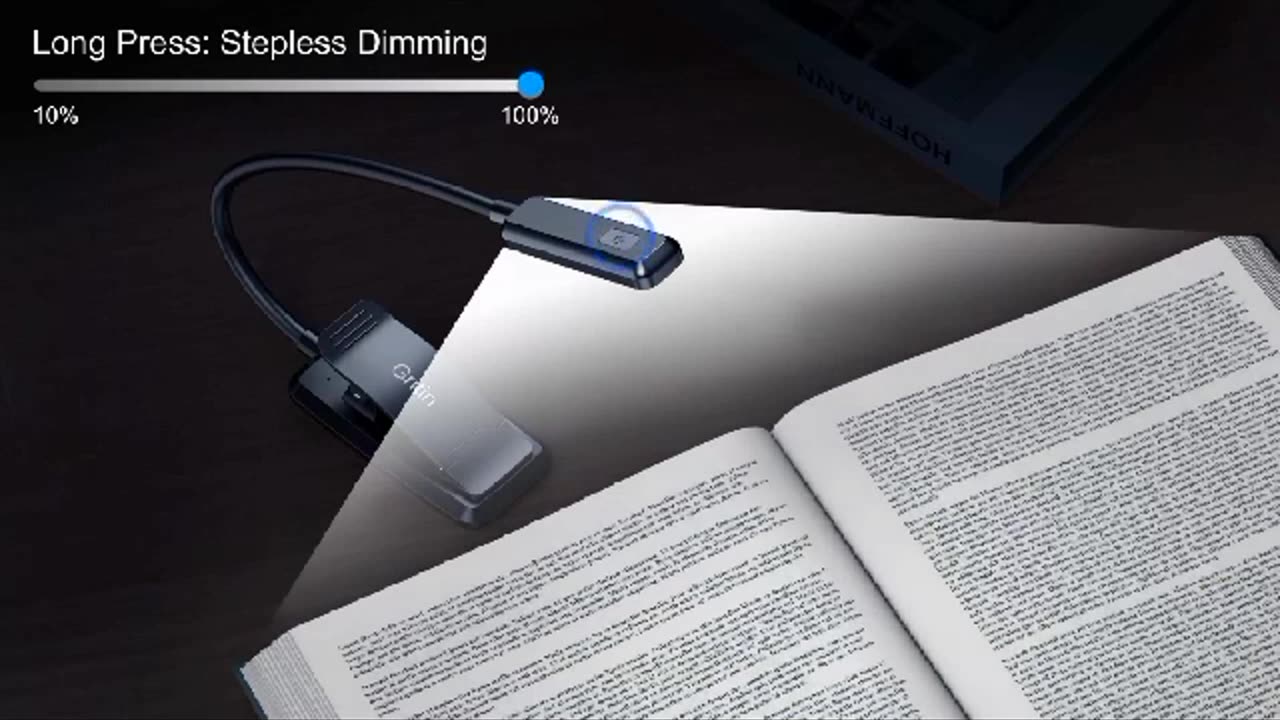 Gritin LED book light