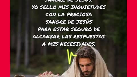SELLO CON LA SANGRE DE CRISTO