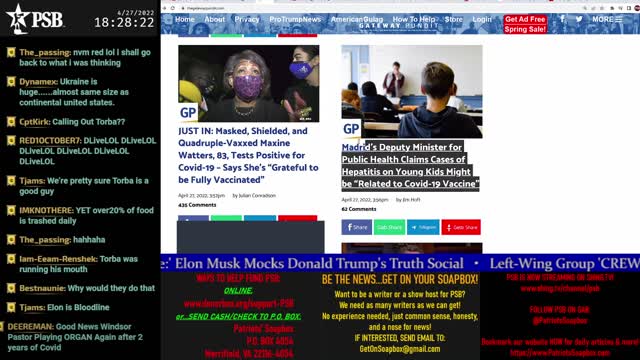 2022-04-27 17:00 EDT - Freedom Rings: with Pamphlet Anon