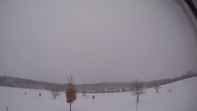 Snowy Sun Rise 2 3 22 12f/-11c