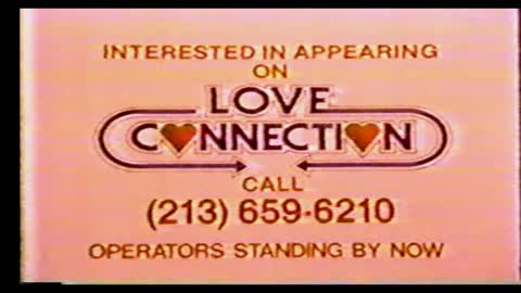 Love Connection - Barry Harrell on the Love Connection Two Episodes from 1985