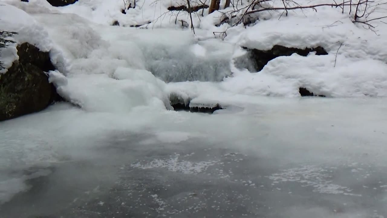 Frozen Waterfall