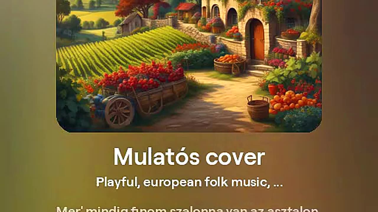 Kovbojok-Mulatós AI cover