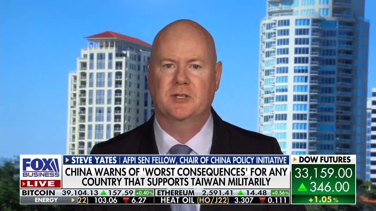 Chinese attack on Taiwan would have ‘bigger consequences’ than just humanitarian ones