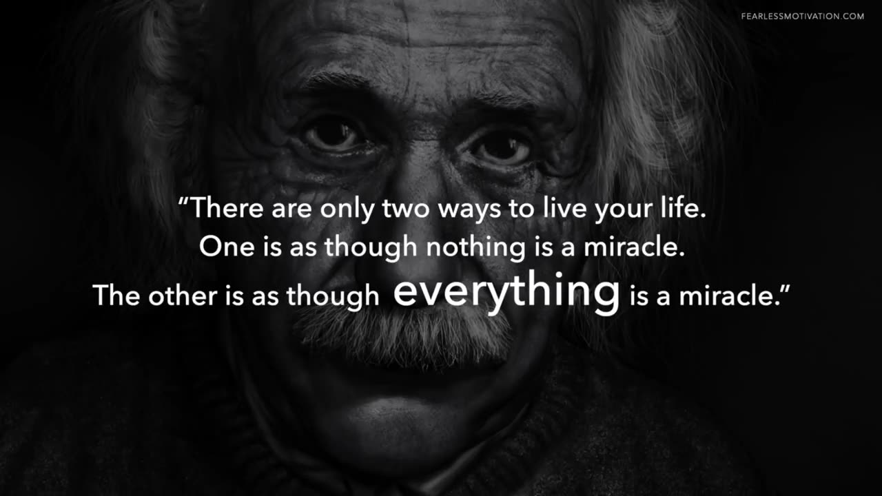 These Albert Einstein Quotes Are Life Changing! (Motivational Video)