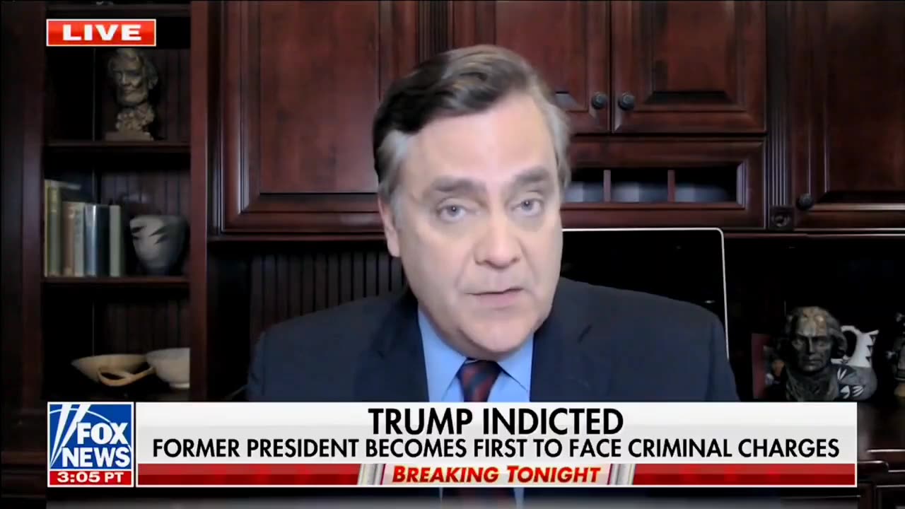 Jonathan Turley: Trump Indictment Is OUTRAGEOUS, PATHETIC