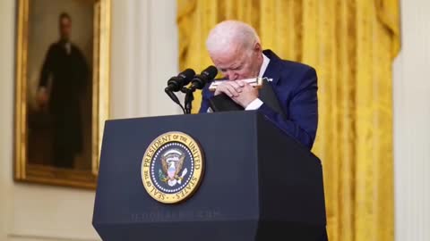 Biden playing the Harmonica