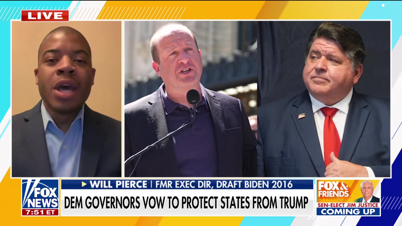 Blue state Governors Polis, Pritzker help launch a resistance group ahead of second Trump term