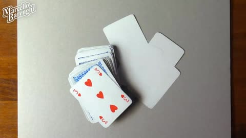 Draw A Pattern On The Back Of Playing Cards