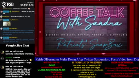 2022-12-19 01:00 EST - PSB Sunday LateNight Movie Time: w/ Pamphlet