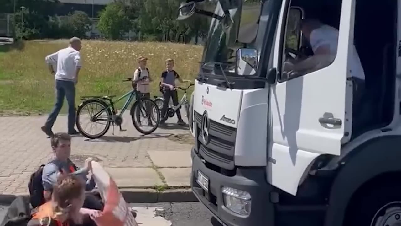 Climate protester run over by lorry in Germany